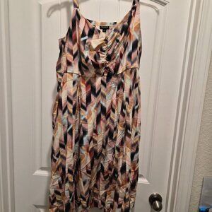 Skater dress with pocket